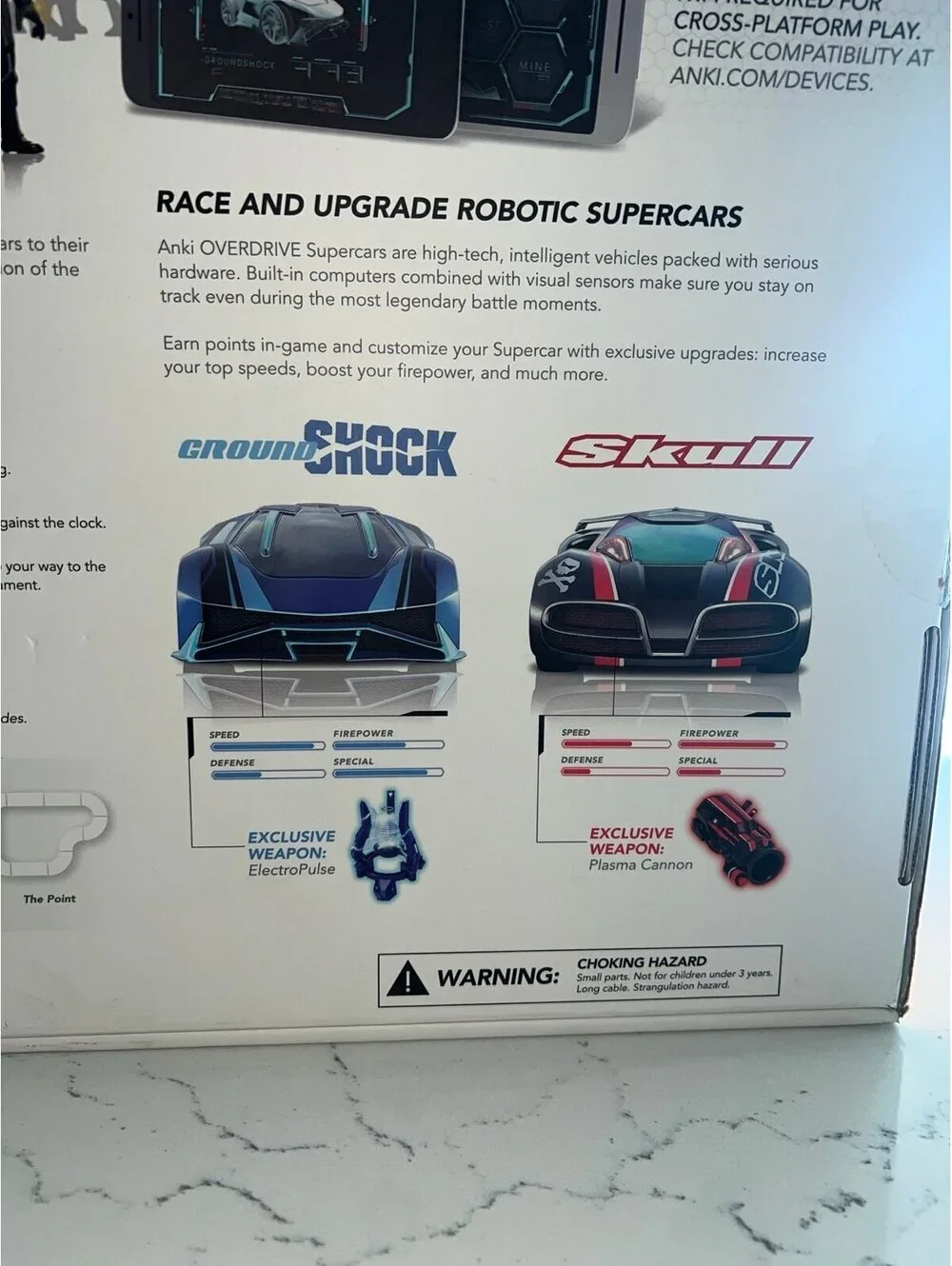 Overdrive Anki starter kit race track phone controlled